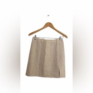 H&M Beige Linen Skirt, NWT